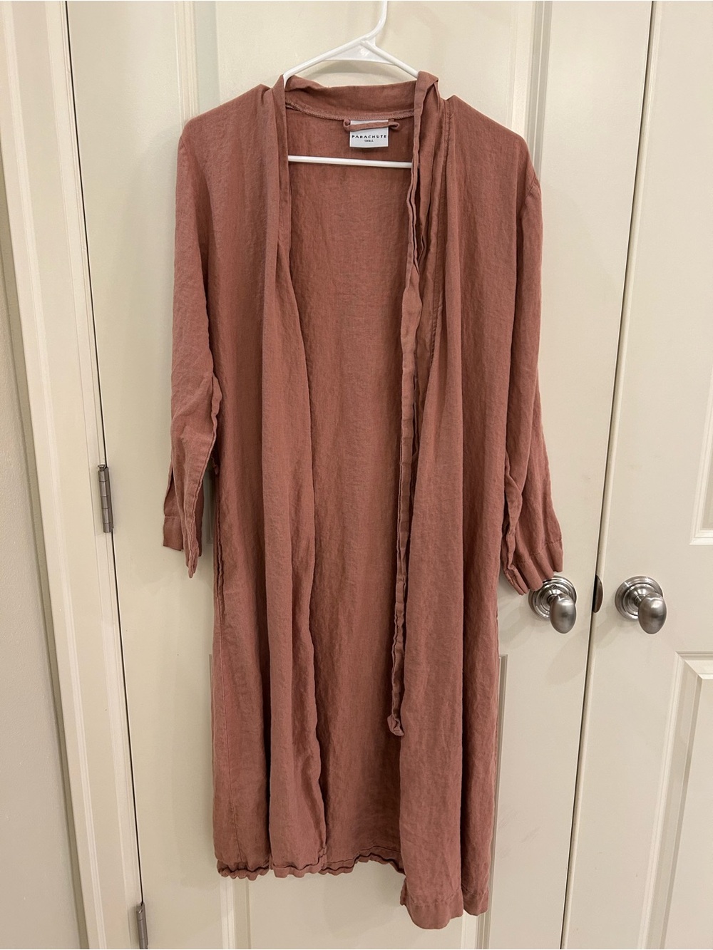 Parachute 100% Linen Clay Robe